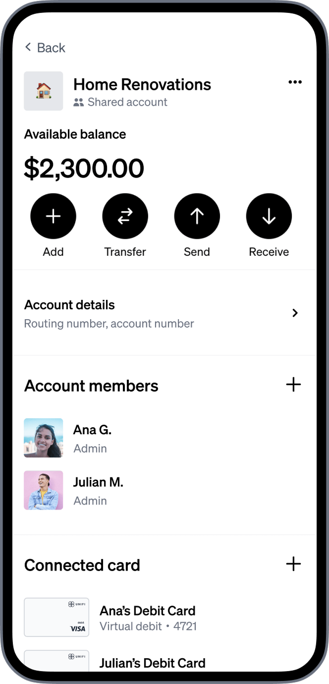 Shared account