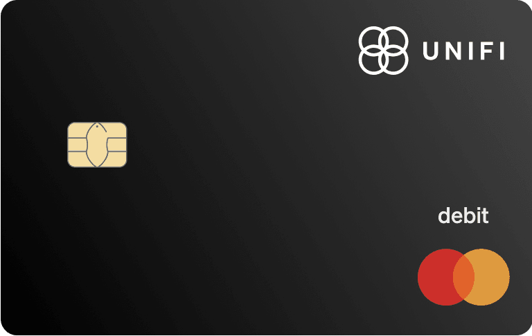 UniFi physical debit card